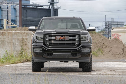3.5 Inch Lift Kit Forged UCA Vertex/V2 Red Silverado/Sierra 1500 (07-16) Rough Country