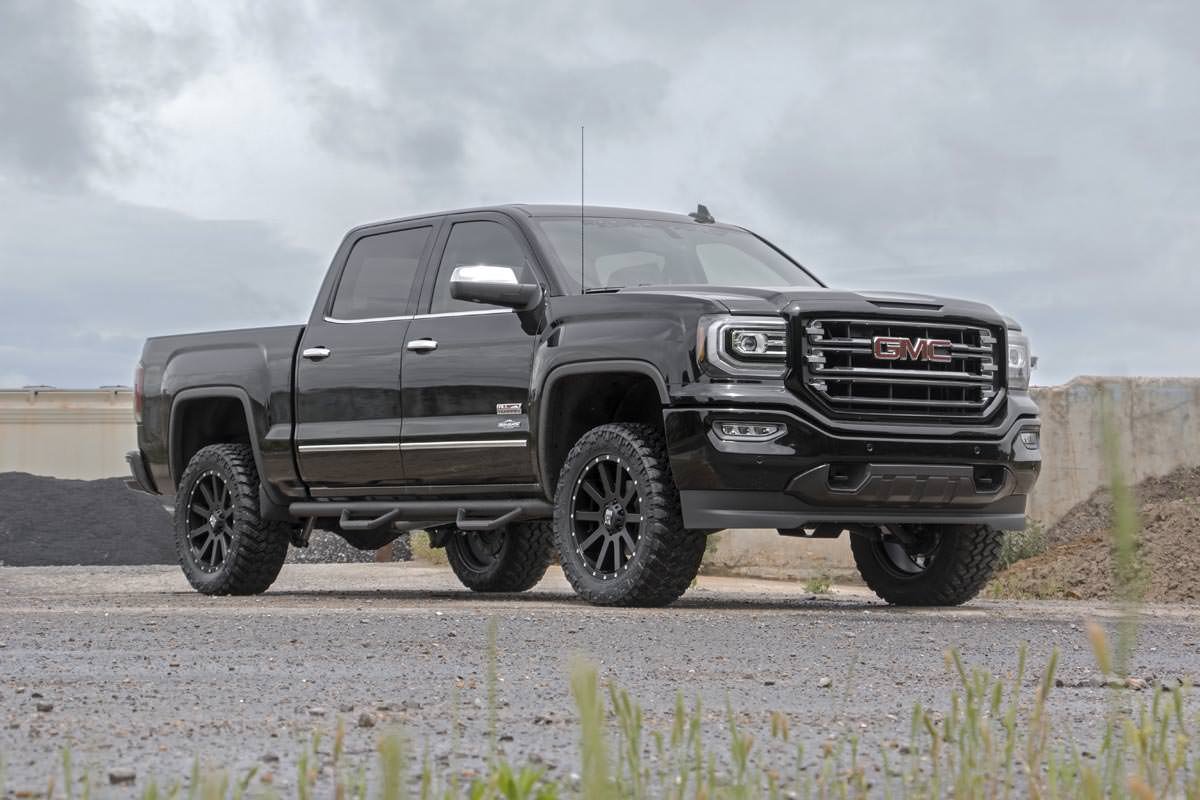 3.5 Inch GM Suspension Lift Kit w/Upper Control Arms Vertex w/V2 Shocks (07-16 1500 PU 4WD) Rough Country