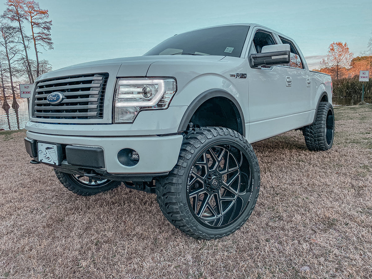AXE WHEELS NEMESIS - GLOSS BLACK MILLED