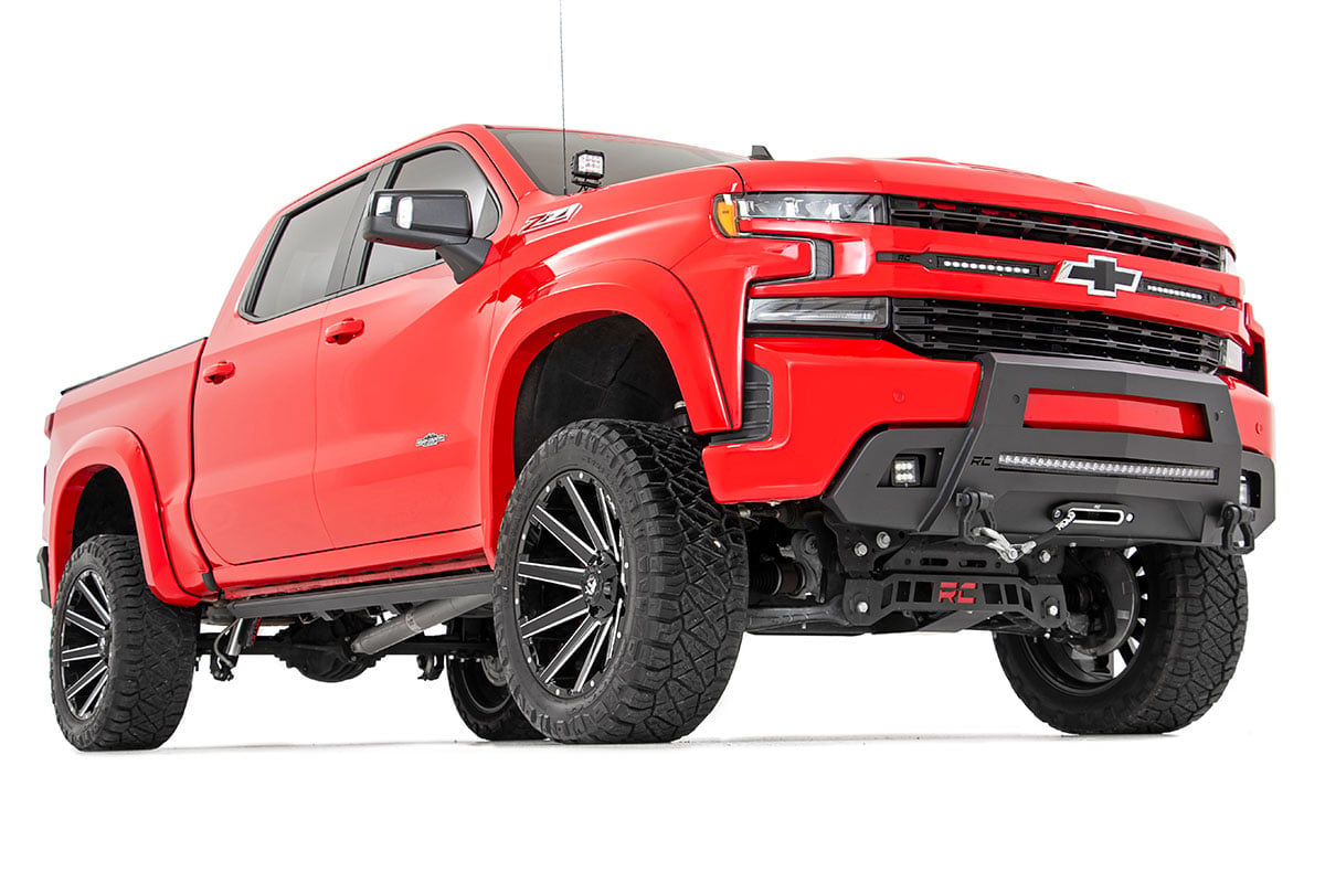 6 Inch Lift Kit Mono Leaf Rear Diesel Chevy Silverado 1500 4WD (22-24) Rough Country