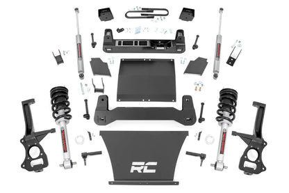 6 Inch Lift Kit Mono Leaf Rear N3 Struts GMC Sierra 1500 (25-26) Rough Country