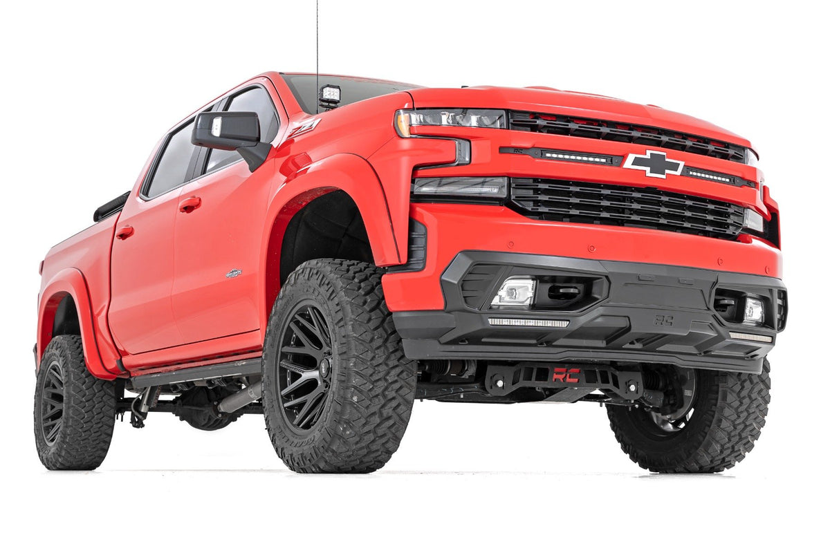 6 Inch Lift Kit Mono Leaf Rear M1 Struts/M1 Chevy Silverado 1500 (22-24) Rough Country