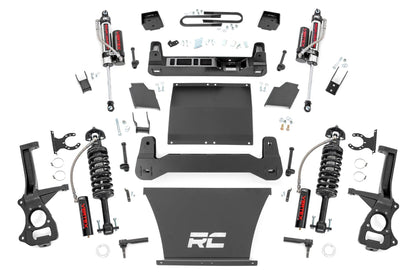 6 Inch Lift Kit Mono Leaf Rear Vertex Chevy Silverado 1500 4WD (22-24) Rough Country