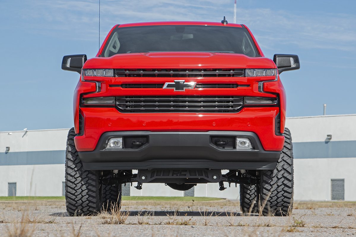 6.0 Inch Suspension Lift Kit Strut Spacers Diesel 19-20 Chevy 1500 PU 4WD/2WD Rough Country