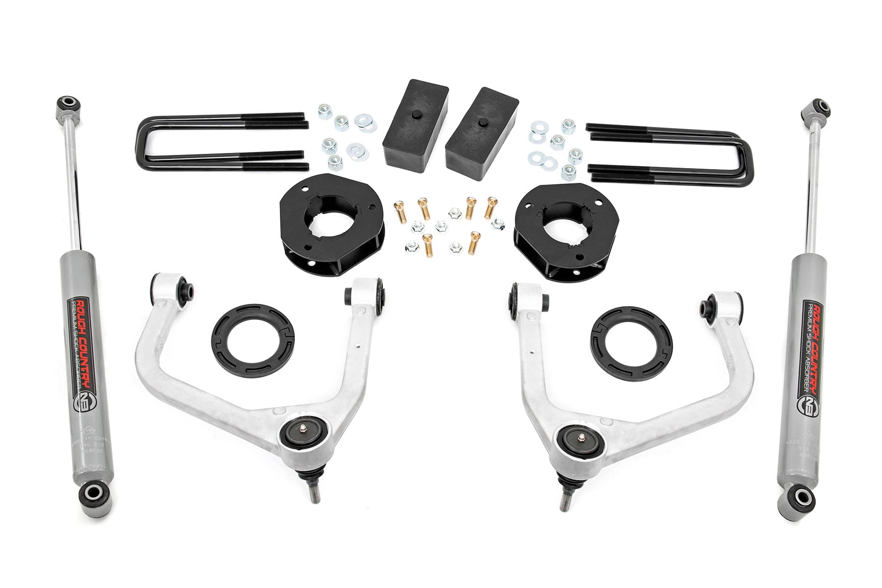 3.5 Inch Lift Kit GMC Sierra 1500 2WD/4WD (2019-2025) Rough Country