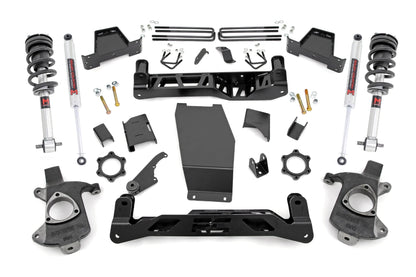 6 Inch Lift Kit Cast Steel M1 Struts/M1 Silverado/Sierra 1500 (14-18 & Classic) Rough Country