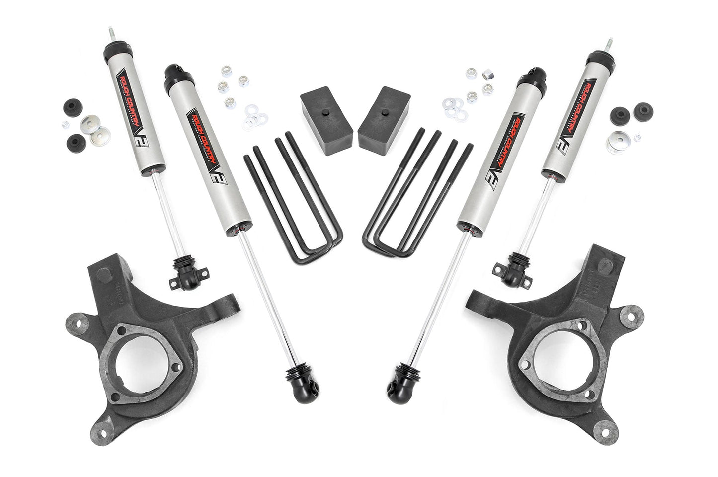3 inch Lift Kit V2 Silverado/Sierra 1500 2WD (1999-2006 & Classic) Rough Country
