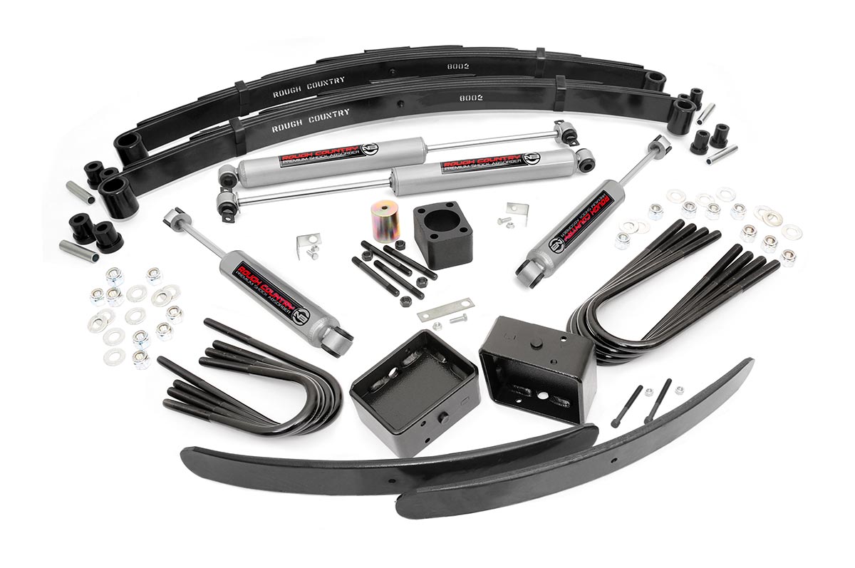6 Inch Lift Kit Rear Blocks Chevy/GMC C30/K30 C35/K35 Truck 4WD (77-87) Rough Country