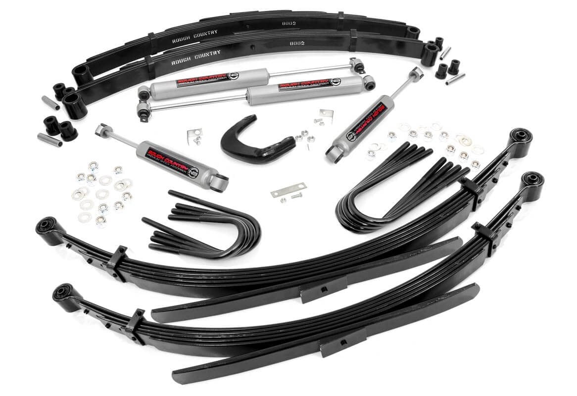 4 Inch Lift Kit Rear Springs Chevy/GMC C10/K10 Truck & SUV/K5 Blazer (77-91) Rough Country