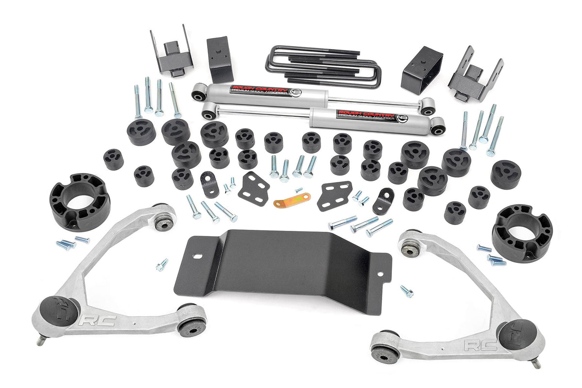 4.75 Inch Lift Kit Combo Silverado/Sierra 1500 4WD (07-13) Rough Country