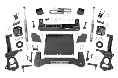6 Inch Lift Kit Mono Leaf Rear Diesel GMC Sierra 1500 2WD/4WD (19-24) Rough Country