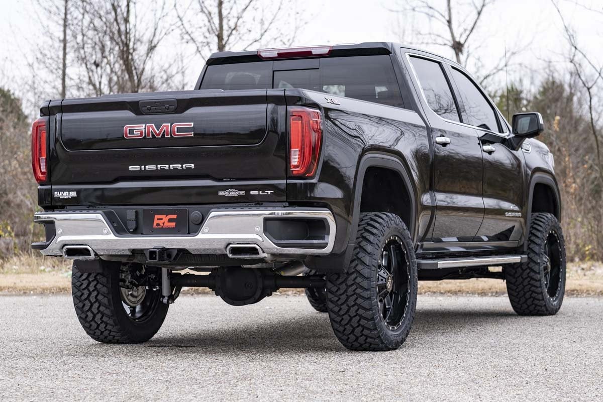 6 Inch Lift Kit Mono Leaf Rear Diesel GMC Sierra 1500 2WD/4WD (19-24) Rough Country