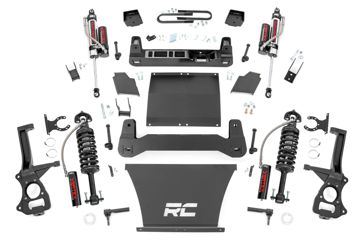 6 Inch Lift Kit Mono Leaf Rear Vertex GMC Sierra 1500 2WD/4WD (19-24) Rough Country