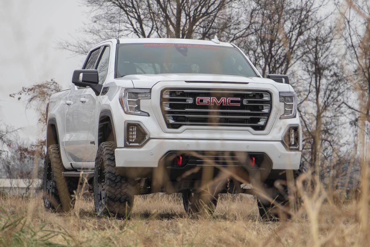 4 Inch Suspension Lift Kit Lifted Struts 19-20 Silverado/Sierra 1500 Trailboss/AT4 4WD Rough Country