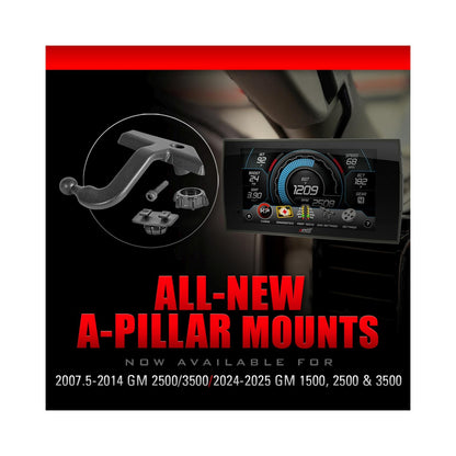 A-Pillar Display Mount 2024-2025 Silverado/Sierra 2500/3500 and 2022.5-2025 GM 1500 Refresh Edge Products