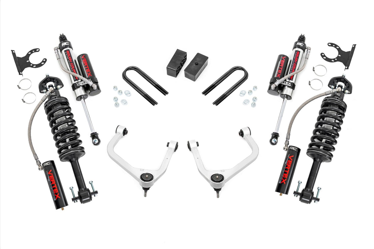 3.5 Inch Lift Kit Mono Leaf Rear Vertex GMC Sierra 1500 2WD/4WD (19-24) Rough Country