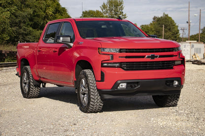 3.5 Inch Lift Kit Vertex Red Chevy Silverado 1500 2WD/4WD (2019-2024) Rough Country