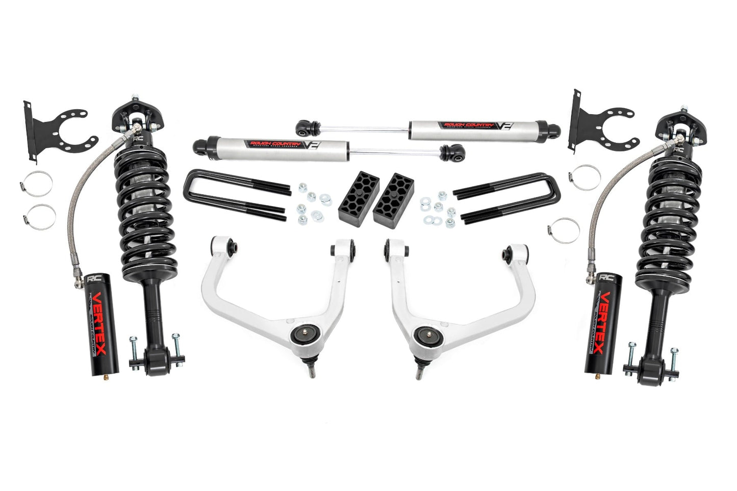 3.5 Inch Lift Kit Vertex/V2 Chevy Silverado 1500 2WD/4WD (2019-2024) Rough Country