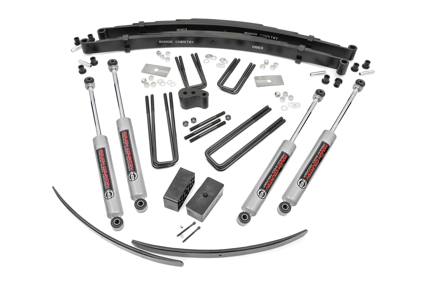 4 Inch Lift Kit Rear Blocks Dodge/Plymouth Ramcharger/Trailduster (1974) Rough Country
