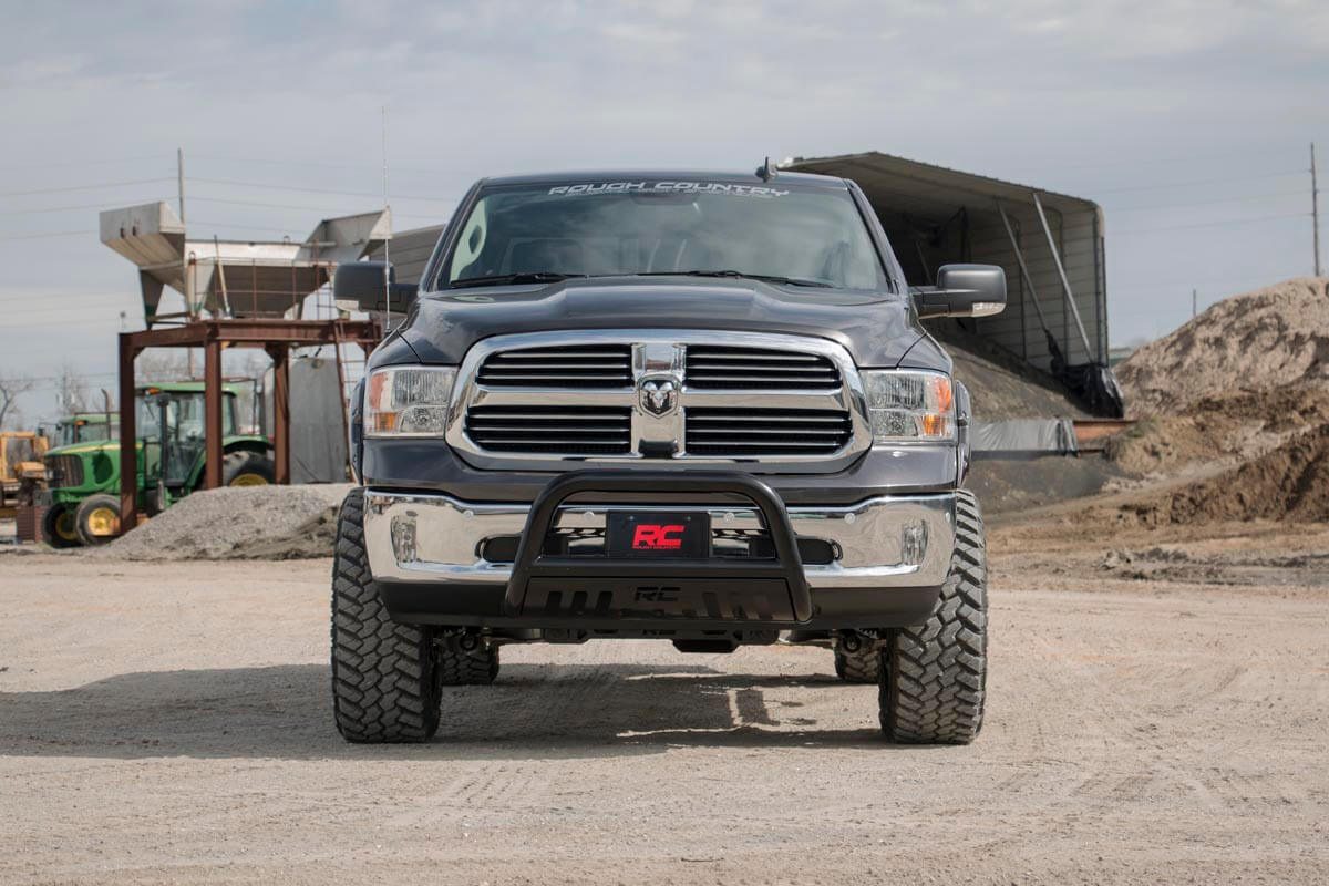6.0 Inch Dodge Suspension Lift Kit Vertex Struts and Vertex Shocks 12-Up Ram 1500 4WD Rough Country