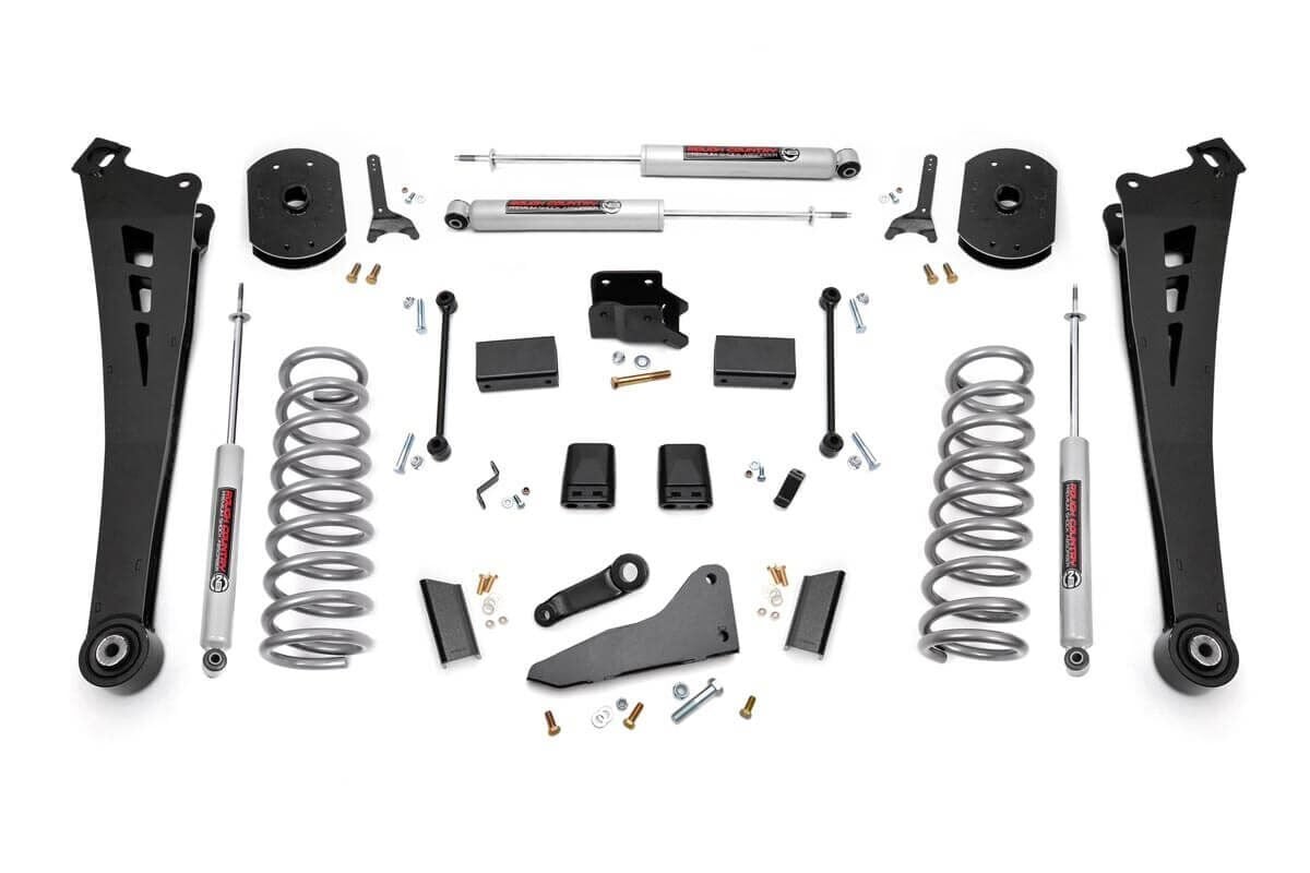 5 Inch Lift Kit Gas Ram 2500 4WD (2014-2018) Rough Country