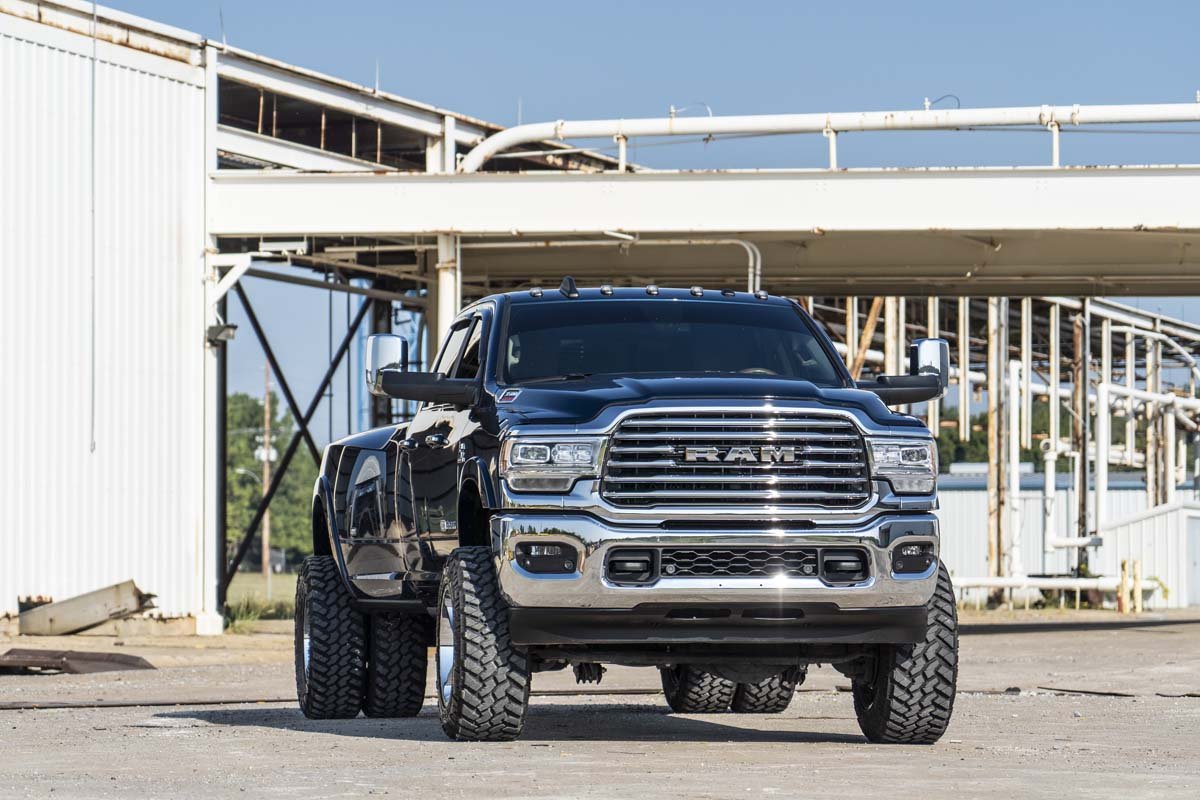 5 Inch Dodge Radius Arm Suspension Lift Kit 19-Up RAM 3500 4WD Diesel, Dual Rear Wheels Rough Country