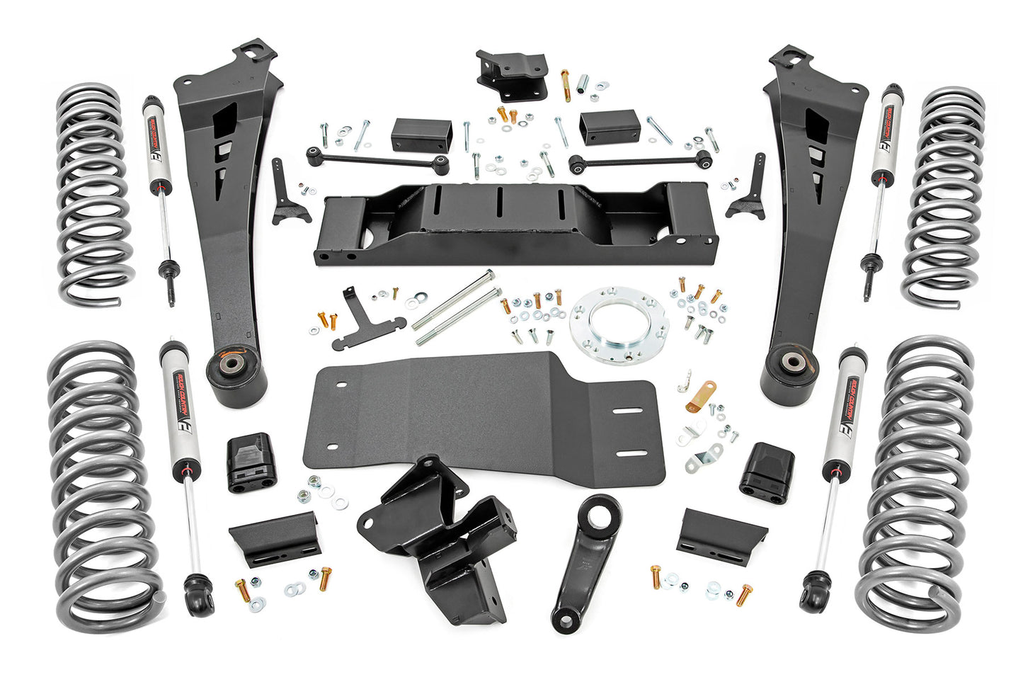 5 Inch Lift Kit Dual Rate Coils V2 Non-AISIN 19-Up Ram 2500 Rough Country