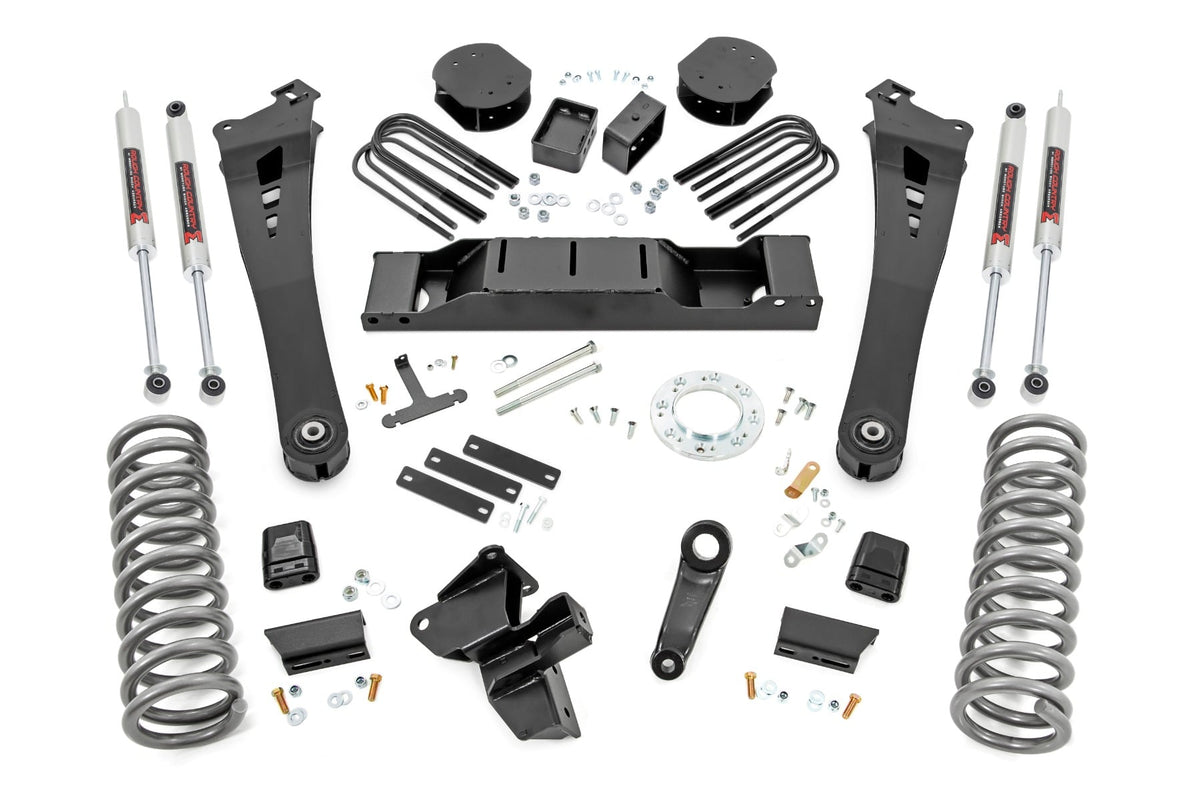 5 Inch Lift Kit Diesel AISIN M1 Ram 3500 4WD (2019-2024) Rough Country