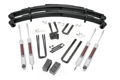 4 Inch Lift Kit Lowboy Ford F-250 4WD (1977-1979) Rough Country