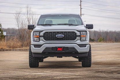 4 inch Lift Kit Forged UCA M1/M1 No Cut Ford F-150 4WD (2021-2026) Rough Country