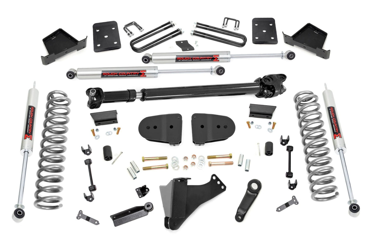 6 Inch Lift Kit Diesel No OVLD FR D/S M1 Ford F-250/F-350 Super Duty (23-25) Rough Country