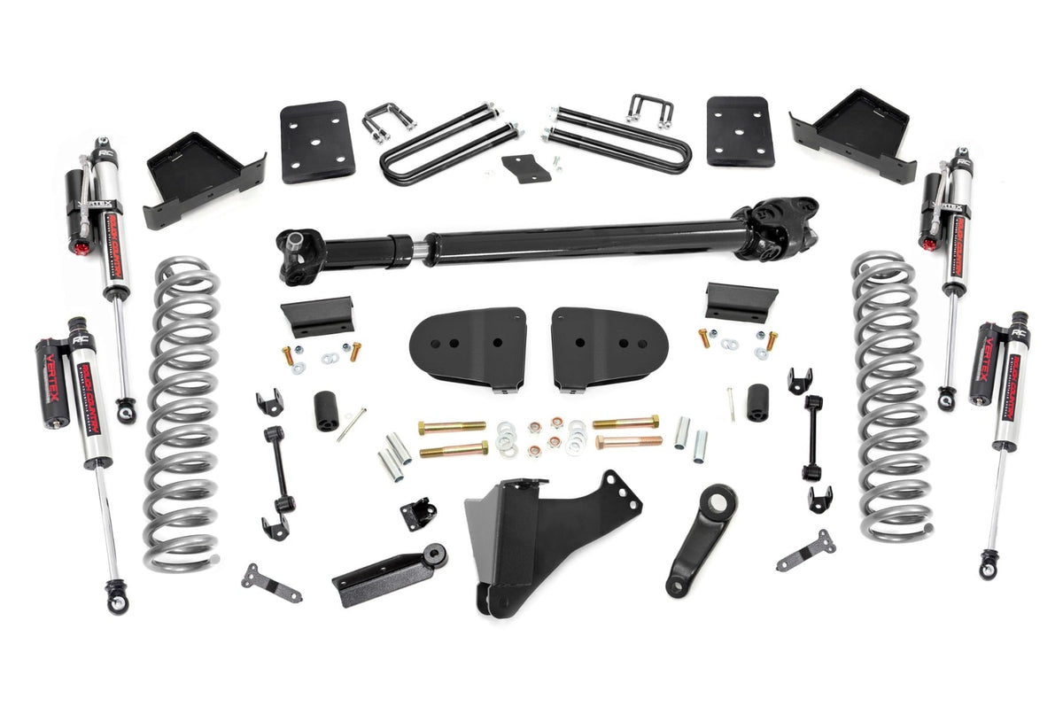 6 Inch Lift Kit Diesel FR D/S Vertex Ford F-250/F-350 Super Duty (23-26) Rough Country