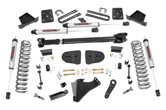 6 Inch Lift Kit Diesel No OVLD FR D/S V2 Ford F-250/F-350 Super Duty (23-25) Rough Country