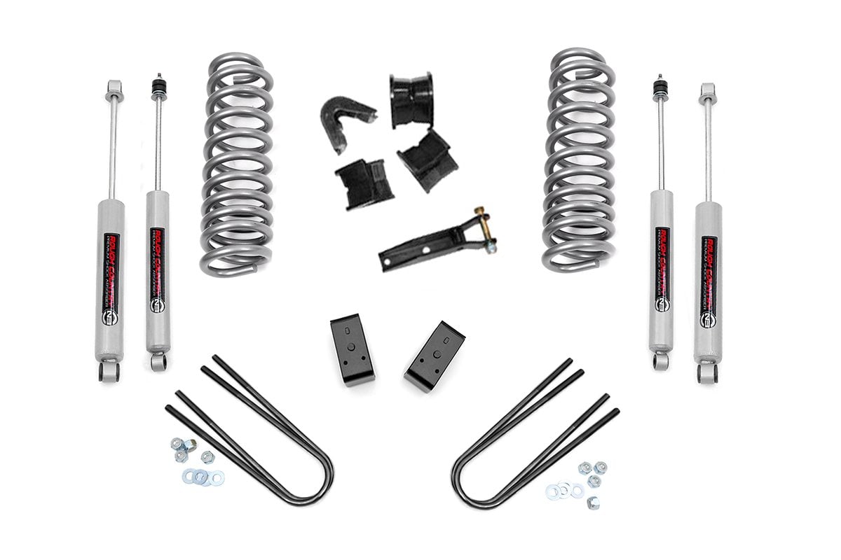 4 Inch Lift Kit Rear Blocks Ford Bronco 4WD (1978-1979) Rough Country