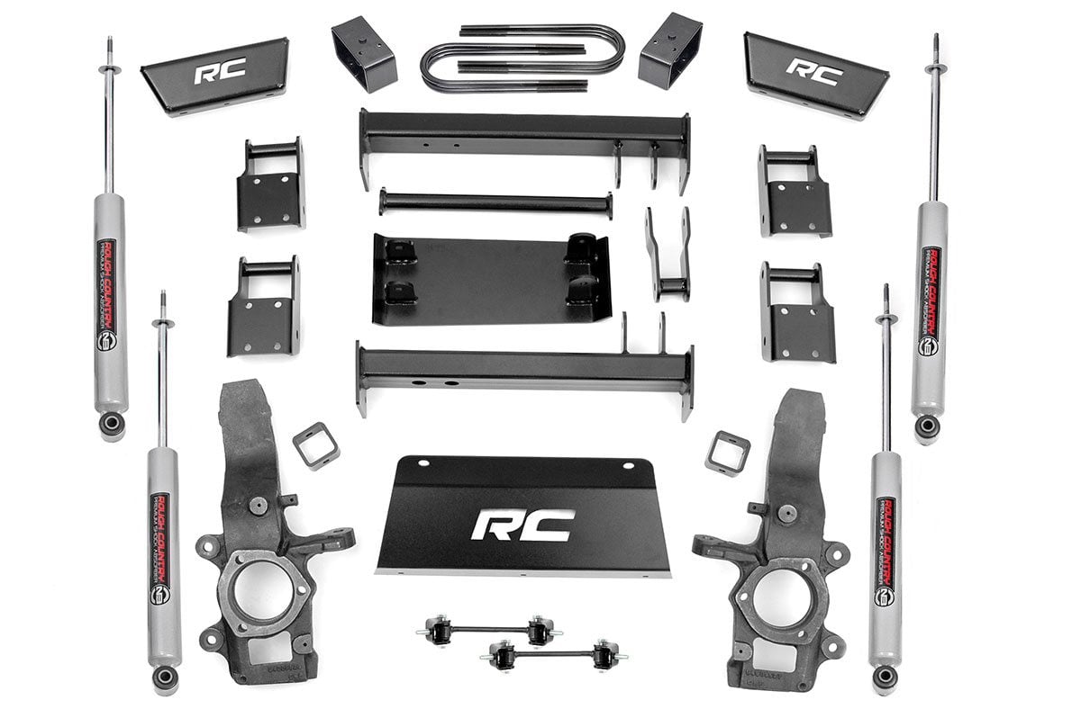 4 Inch Lift Kit Ford F-150 4WD (1997-2003) Rough Country