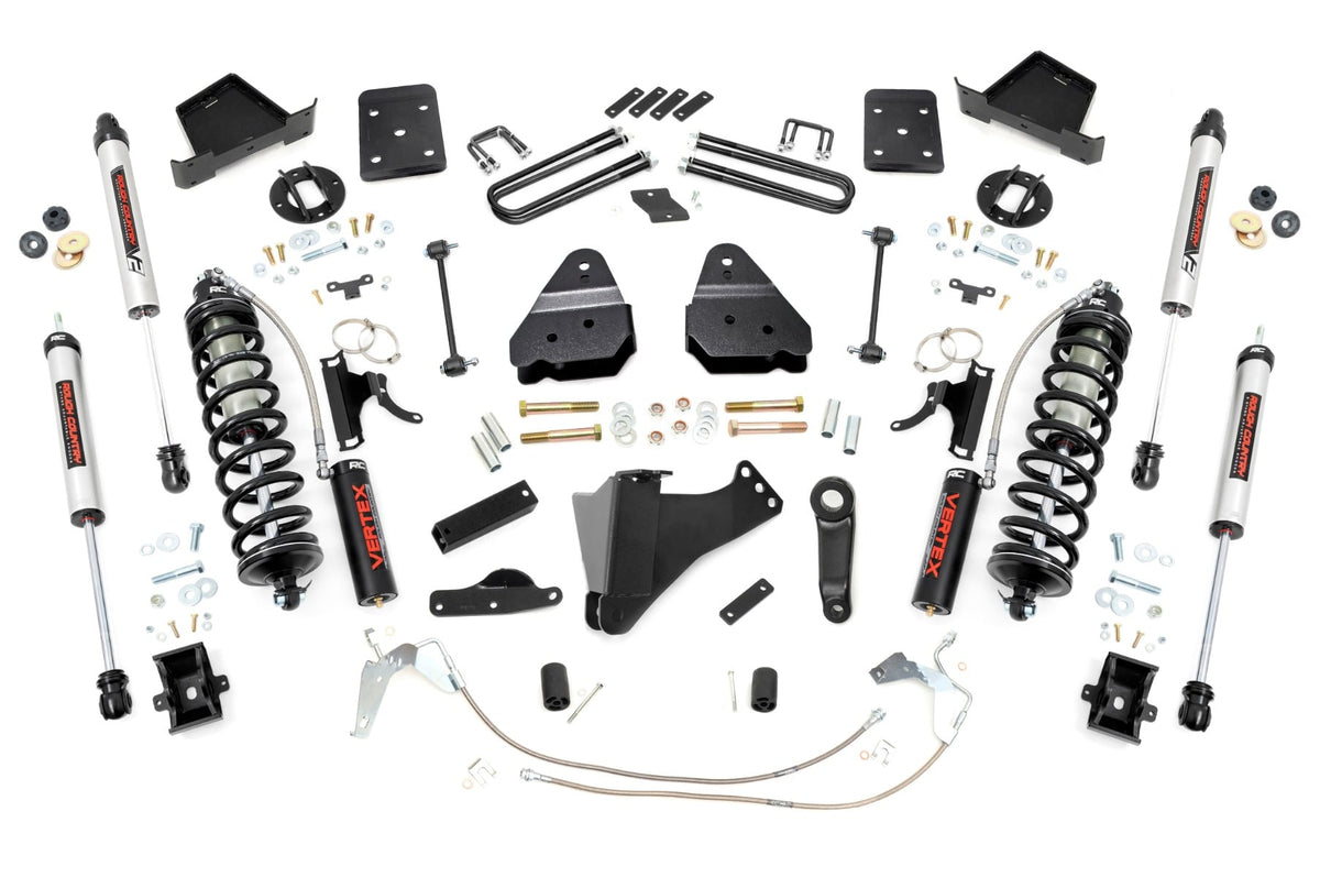 4.5 Inch Lift Kit W/O Overloads C/O V2 Ford F-250/F-350 Super Duty (08-10) Rough Country