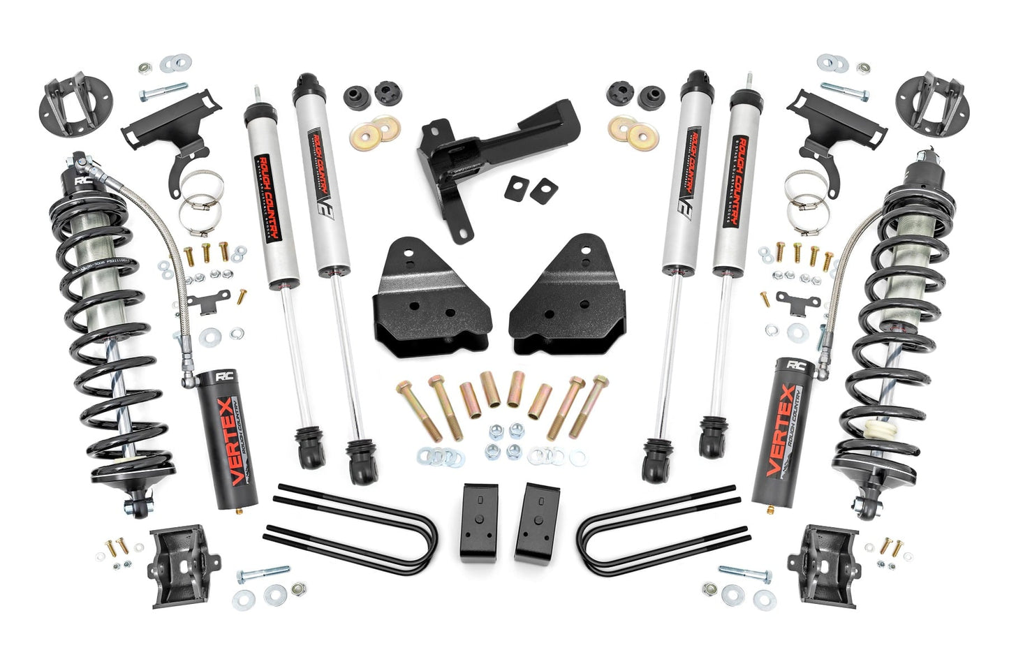 3 Inch Lift Kit Coilover Conversion Ford F-250 Super Duty 4WD (2005-2007) Rough Country