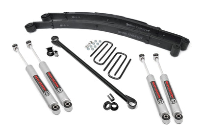 2.5 Inch Leveling Kit Leaf Spring Ford F-250/F-350 Super Duty 4WD (99-04) Rough Country