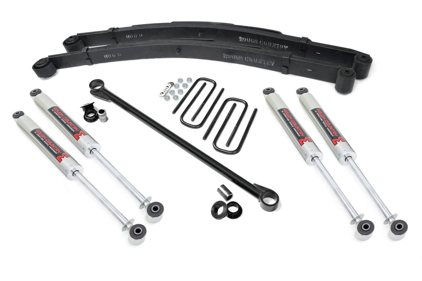 2.5 Inch Leveling Kit Leaf Spring M1 Ford F-250/F-350 Super Duty (99-04) Rough Country