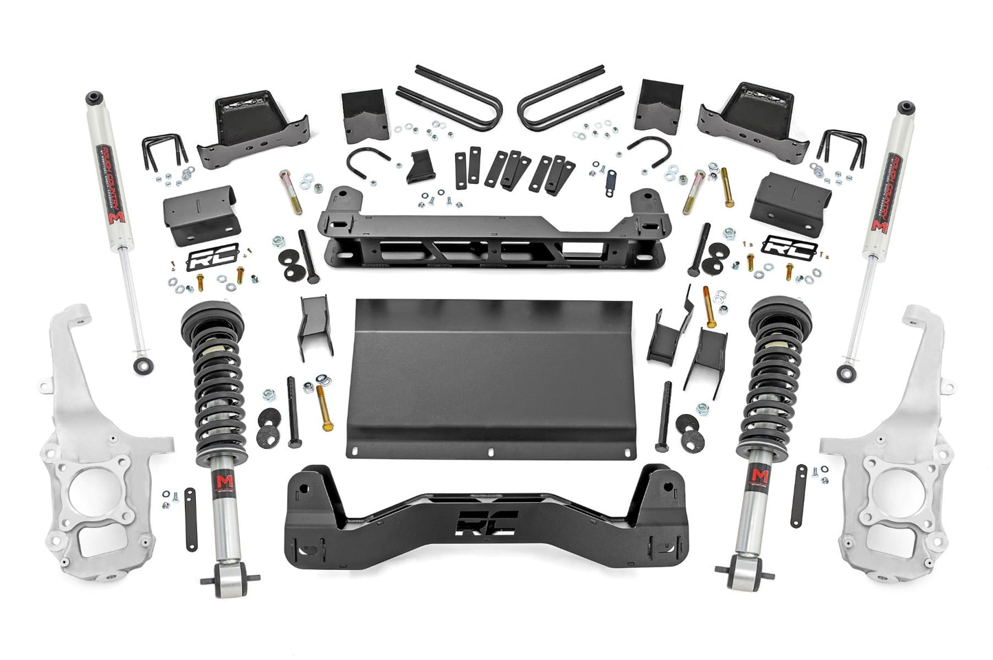 6 Inch Lift Kit M1 Struts/M1 Ford F-150 4WD (2021-2026) Rough Country