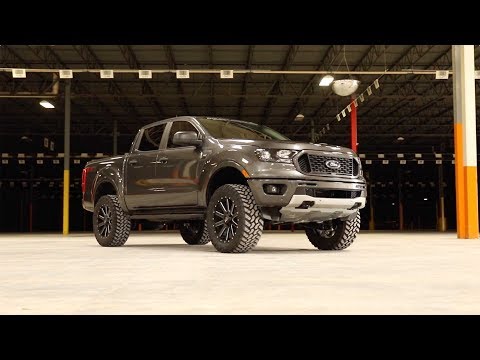 3.5 Inch Lift Kit N3 Cast Steel Knuckles 19-22 Ford Ranger 4WD Rough Country