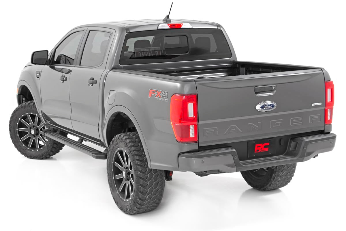 3.5 Inch Lift Kit Forged Alum UCA Cast Steel Knuckles 19-22 Ford Ranger 4WD Rough Country