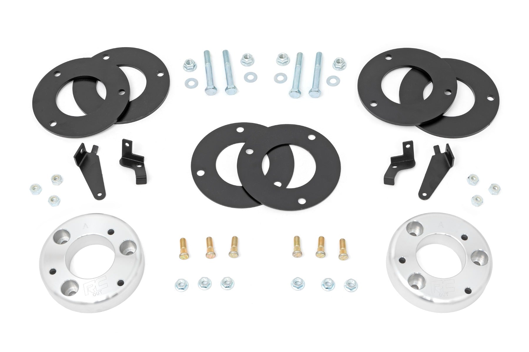 2 Inch Lift Kit Alum Spacer CCD Ford Expedition 4WD (2018-2024) Rough Country