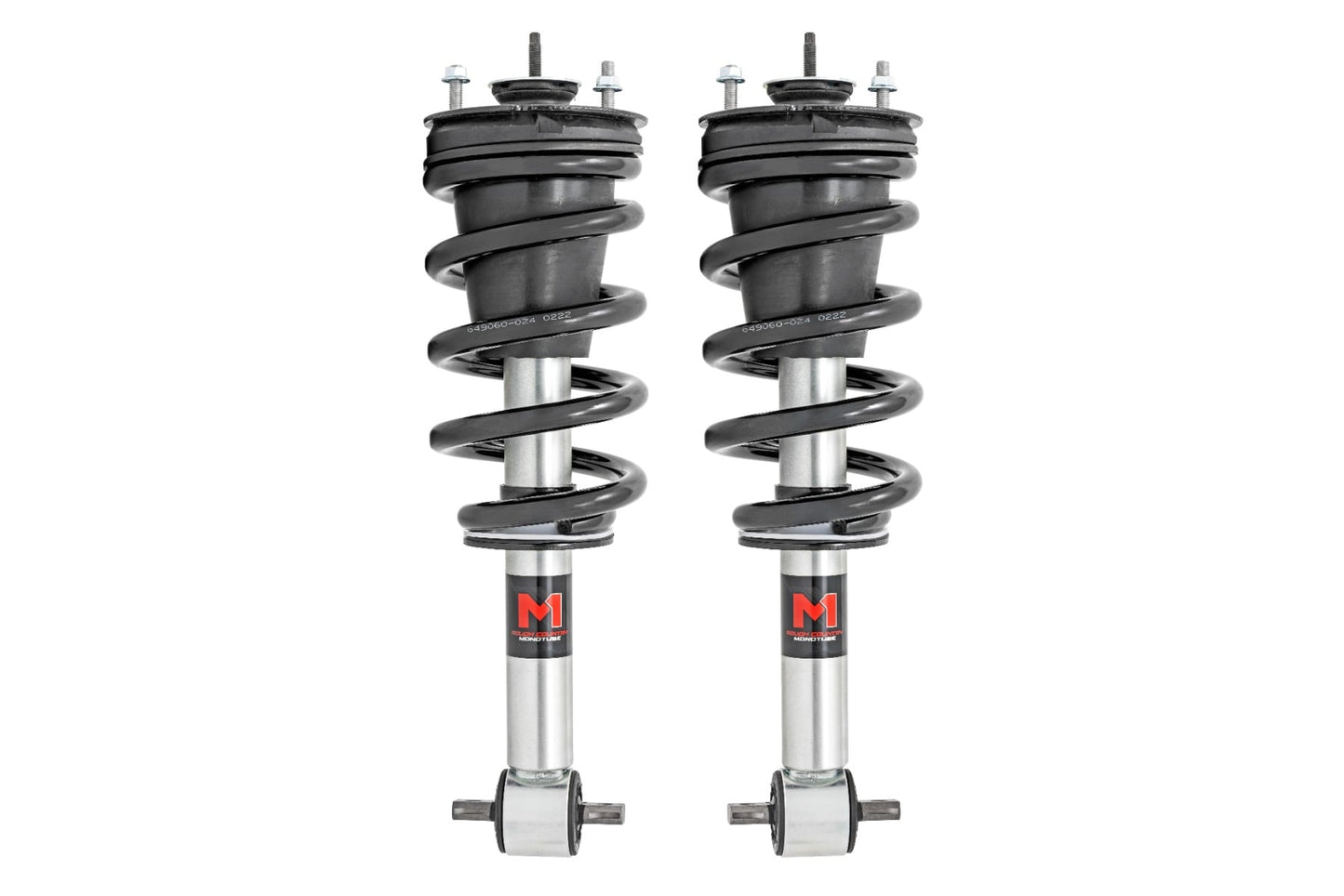 M1 Adjustable Lowering Struts Monotube -2 Inch Silverado/Sierra 1500 (14-18 & Classic) Rough Country