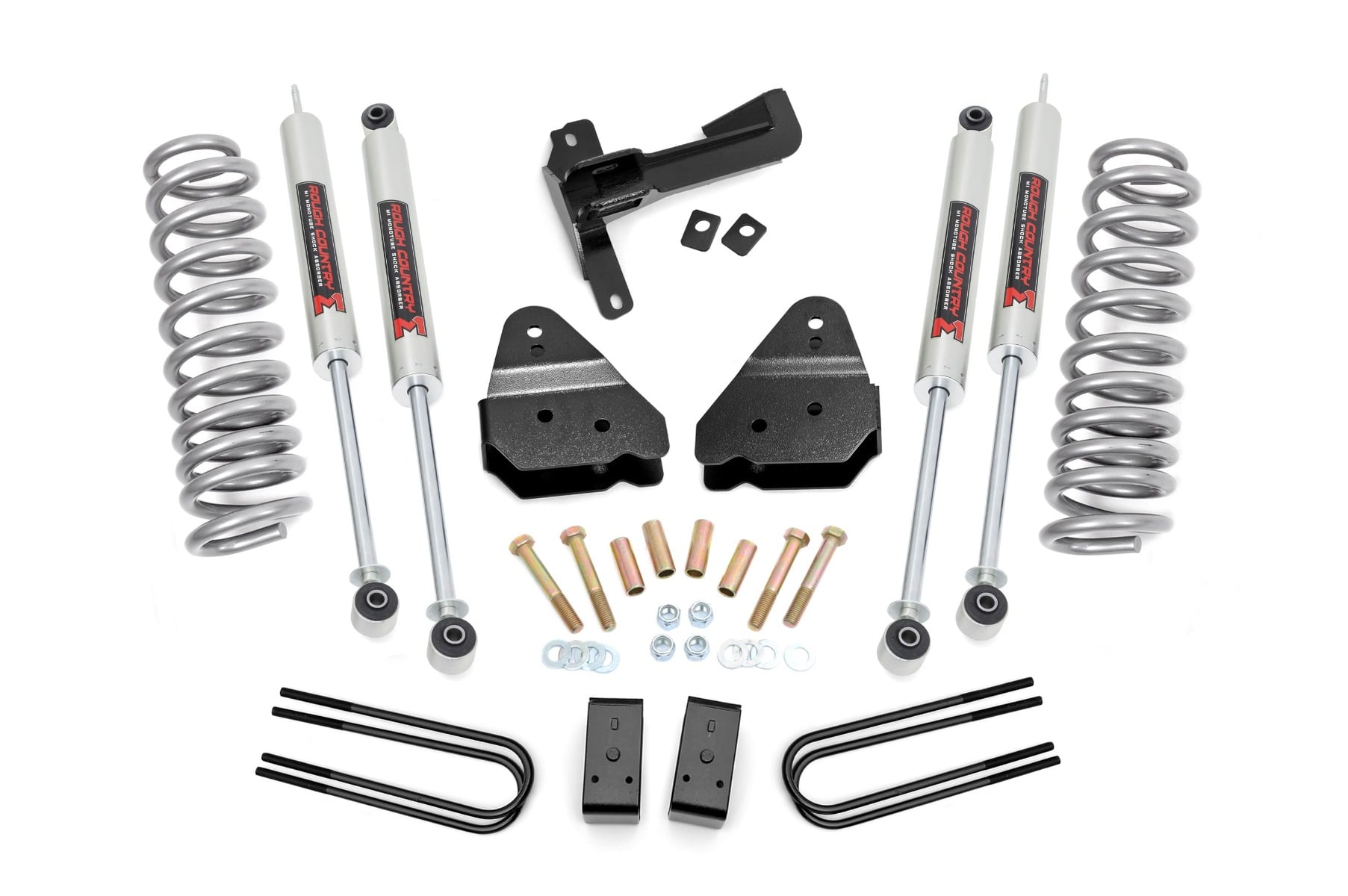 3 Inch Lift Kit M1 Front Diesel Coils Ford F-250 Super Duty 4WD (17-22) Rough Country