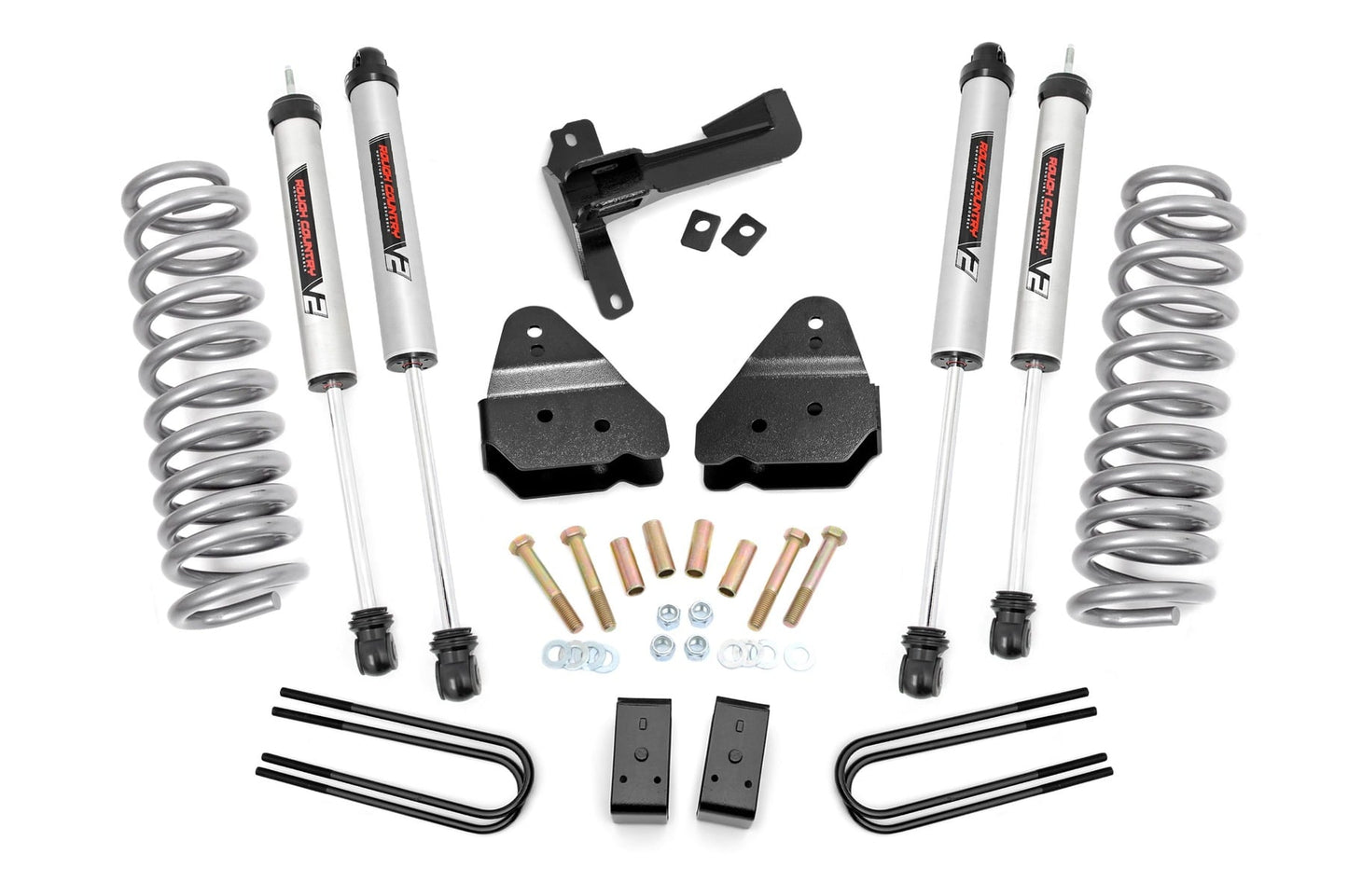 3 Inch Lift Kit V2 Front Diesel Coils Ford F-250 Super Duty 4WD (17-22) Rough Country