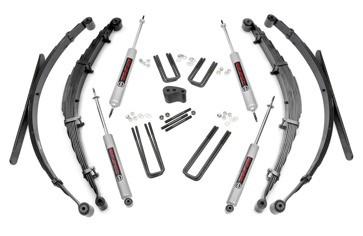 4 Inch Lift Kit Rear Springs Ford F-250 4WD (1977-1979) Rough Country