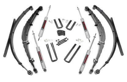 4 Inch Lift Kit Rear Springs Ford F-250 4WD (1977-1979) Rough Country