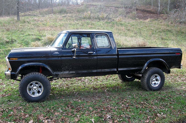 4 Inch Lift Kit Rear Springs Ford F-250 4WD (1977-1979) Rough Country