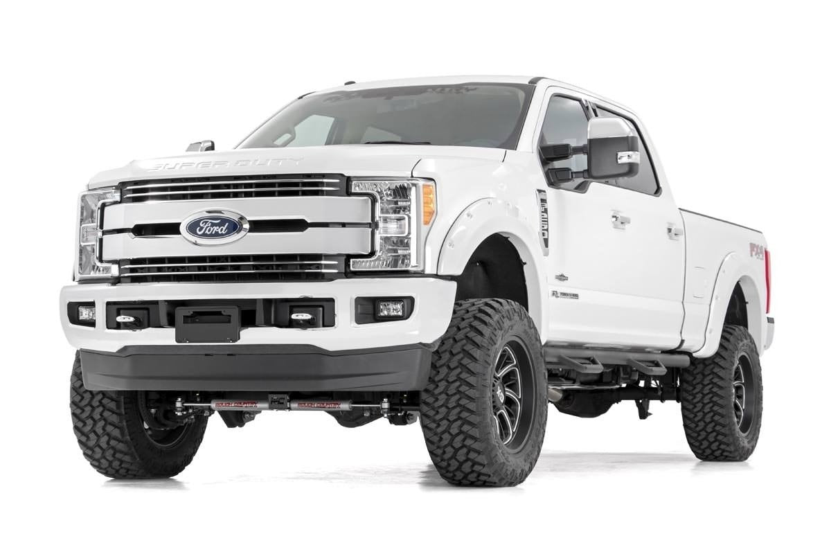 4.5 Inch Suspension Lift Kit w/Front Drive Shaft 17-19 F-250/350 4WD 4 Inch Axle Diesel Rough Country